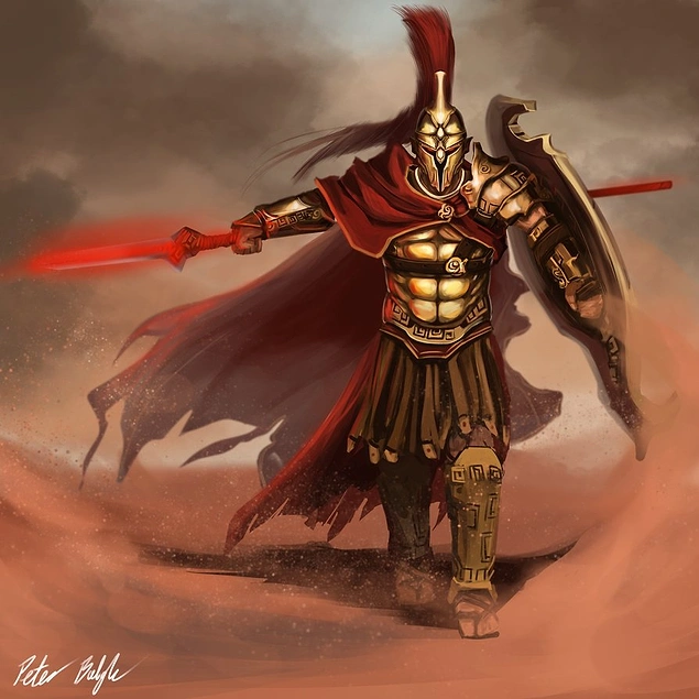 Korkunç Ares - Yunanlarda savaşın şiddet tanrısı Korkunç Ares - Yunanlarda savaşın şiddet tanrısı