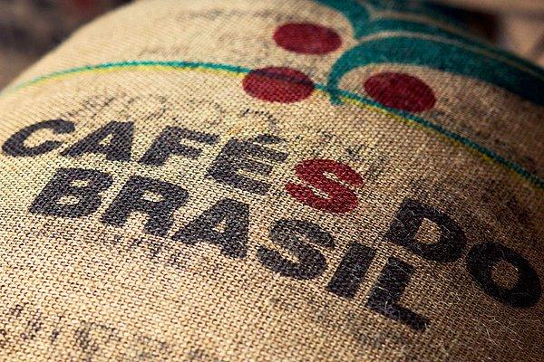 Brezilya'nın ihracatı dünya kahve ticaretinde ilk sırada bulunuyor.