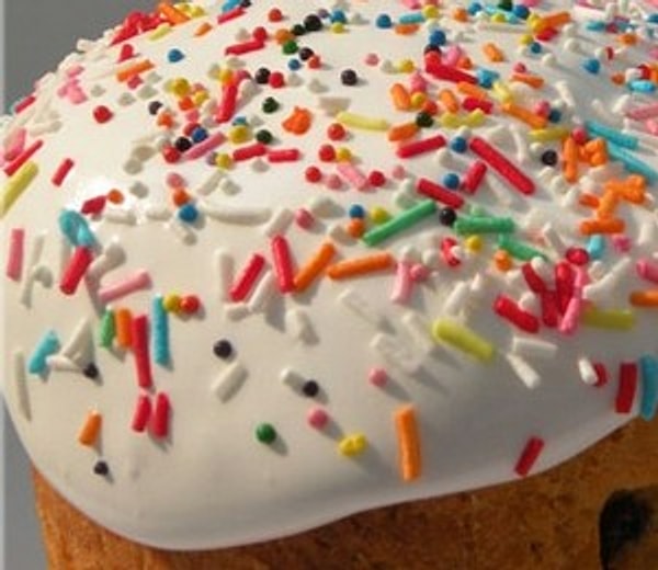 3. Пасхальная глазурь и декоративная посыпка