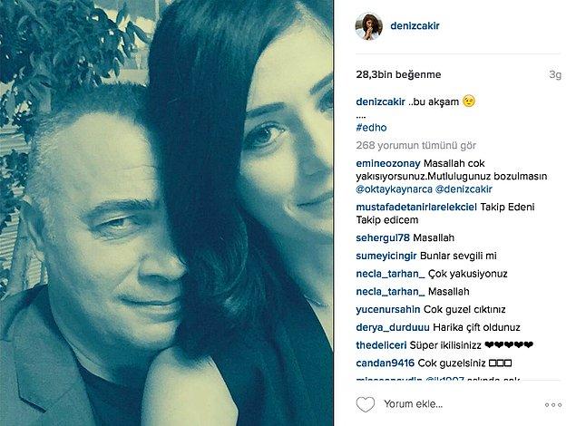 Deniz Çakır, Instagram hesabından yaptığı bu paylaşımla iddiaları yalanlamış oldu.