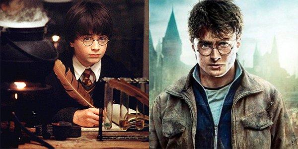 7. Potter'ların biricik oğlu Harry.
