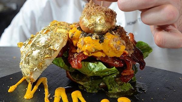 7. Dünyanın En Pahalı Hamburgeri Rekoru