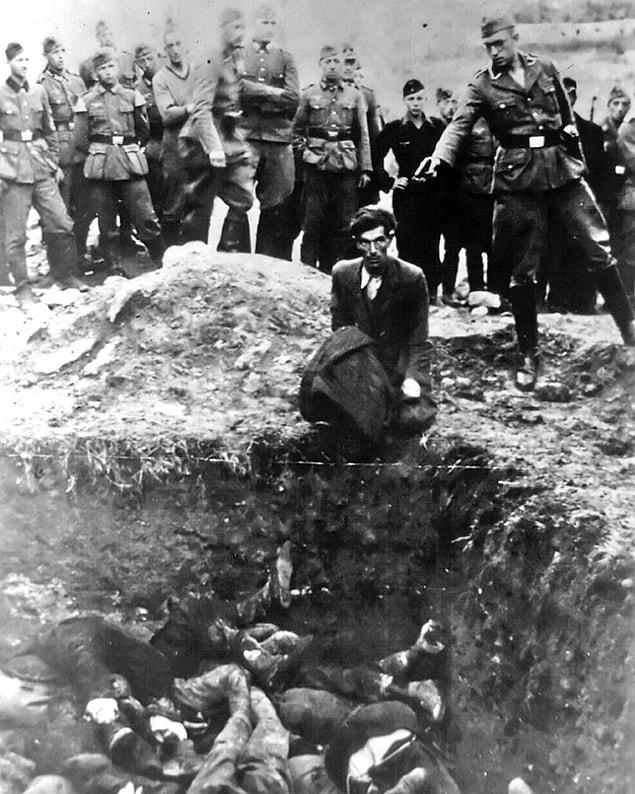 17. Acceptance: 28.000 Jews accepted what was coming before being buried in mass graves around Vinnitsa, just like this man.