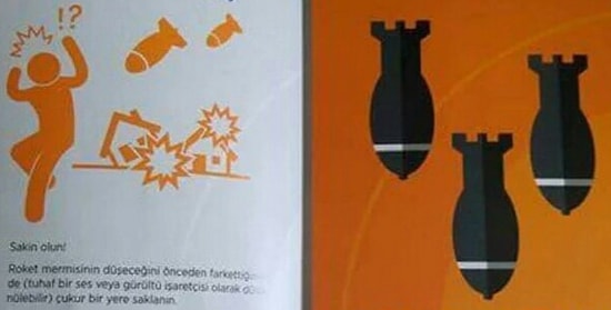 AFAD Kilis'e 'Düşen' Roketlere Karşı Broşür Yayınladı: 'Bilinçlenin, Sakin Olun'