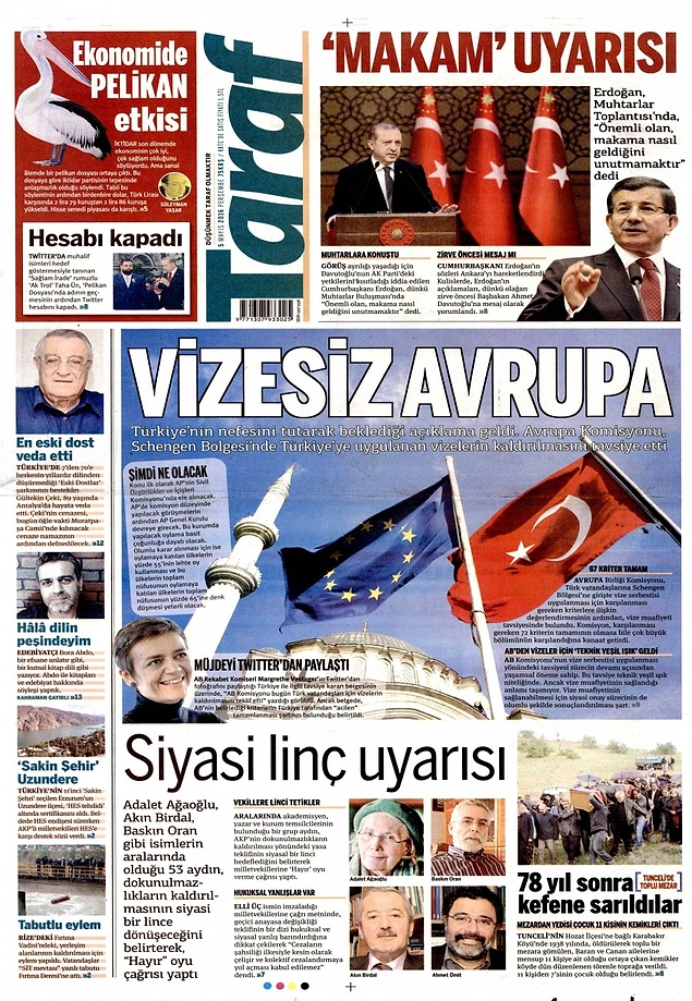 Gazetelerde Bugün | 5 Mayıs Perşembe