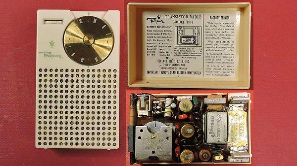 7. Regency TR-1 Transistor Radio