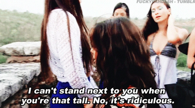 Твои младшие родственники выше тебя ростом