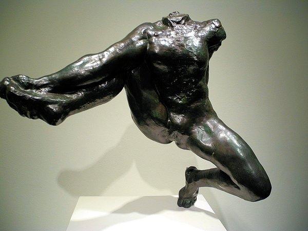 1917'de 77 yaşında hayata veda eden Fransız sanatçı Rodin'in 'Tanrıların Elçisi Iris' adlı bronz heykelini aktör Sylvester Stallone 16,6 milyon dolara rekor fiyatla açık artırmada satın almıştı