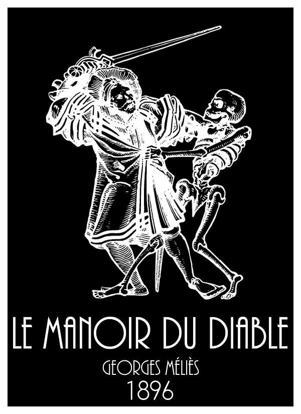 8. İlk korku filmi 1896 yılında kaydedildi: Aya Seyahat filmi ile de tanıdığımız Georges Méliès imzalı Le manoir du diable(Şeytanın Şatosu)