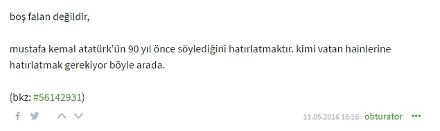 "Atatürk'ün 90 yıl önce söylediğini hatırlatmaktır"