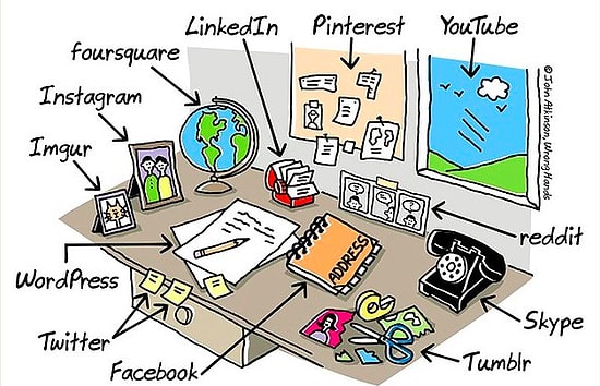 16 комиксов с современным юмором от Джона Аткинсона