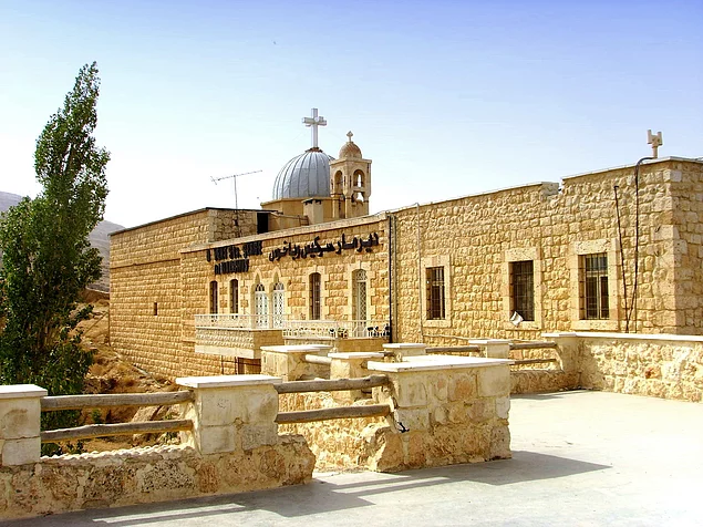 Монастырь Святого Сергия, Маалула, Сирия / Дата основания: 4 век.