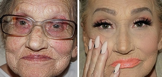 Гламурная бабушка: чудеса преображения 80-ти летней женщины