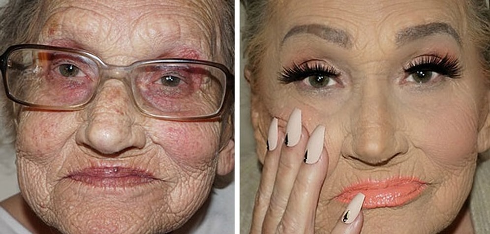 Гламурная бабушка: чудеса преображения 80-ти летней женщины