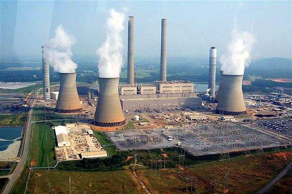 3- Termik elektrik santrallerinin ortaya çıkardığı kirlilik.