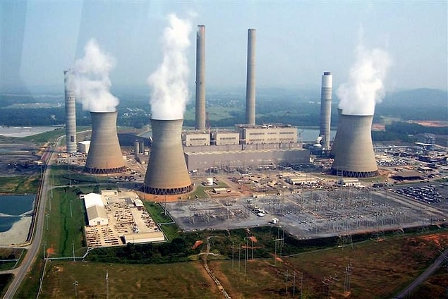 3- Termik elektrik santrallerinin ortaya çıkardığı kirlilik.