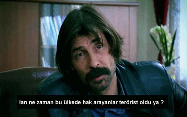 7. Behzat Ç'den; HES'i protesto eden halka terörist denmesine karşılık: