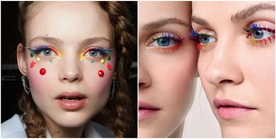 Радужные ресницы: еще один красочный тренд предстоящего лета