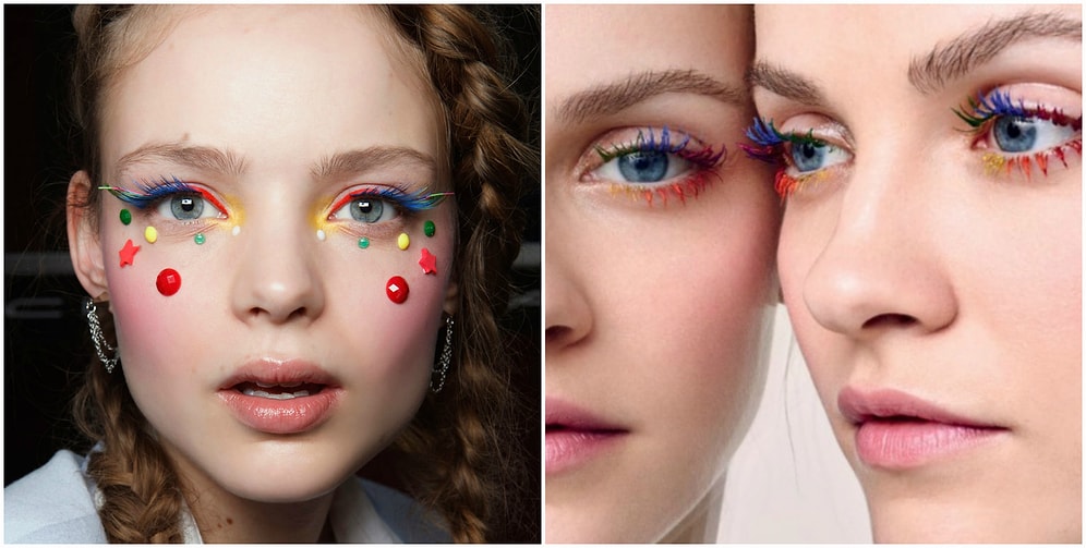 Радужные ресницы: еще один красочный тренд предстоящего лета