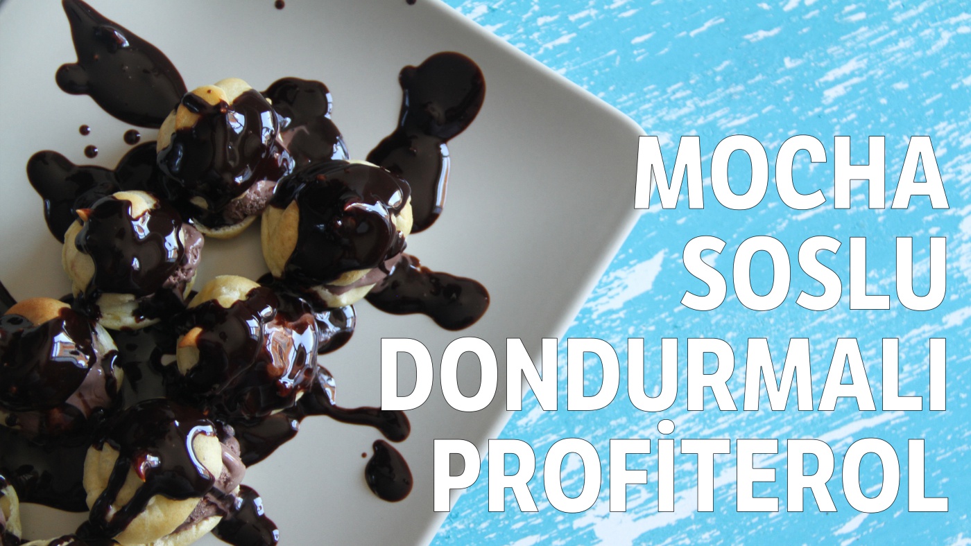 Dondurmalı Profiterol Dondurmalı Profiterol