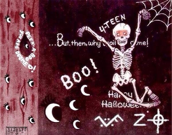 Zodiac Katilinin Paul Avery'e Yolladığı Hallowen Kartı
