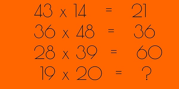8. Какое число должно быть вместо знака вопроса?