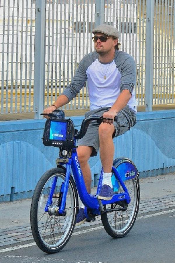 Leonardo DiCaprio'nun bisiklet tutkusunu bilmeyeniniz yoktur.