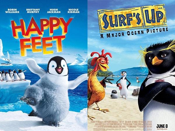 13. Neşeli Ayaklar - Happy Feet (2006)  / Neşeli Dalgalar - Surf's Up (2007)