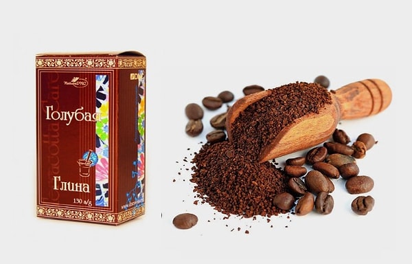 1. Обертывание с кофе и глиной