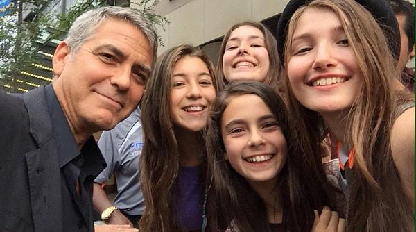 Genç oyuncular ise George Clooney ile birlikteler.