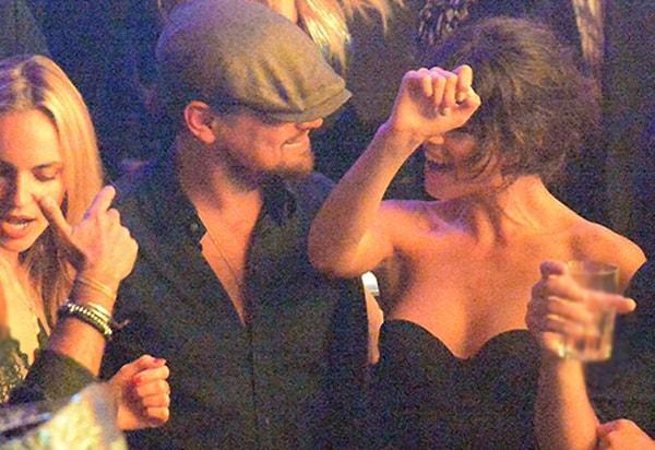 69.'su düzenlenen Cannes Film Festivali nedeniyle Fransa'da bulunan Leo, bir başka VS modeli olan Georgia Fowler ile samimi şekilde dans ederken görüntülendi.
