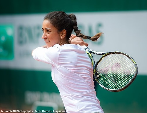 Roland Garros'ta 2. Tura Yükselen Çağla Büyükakçay Bir İlke Daha İmza Attı