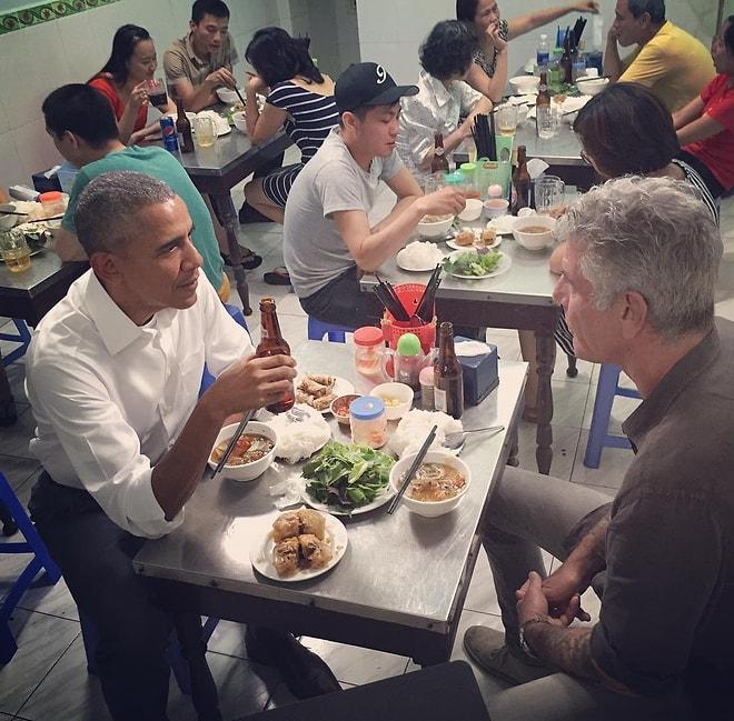 Obama'nın Vietnam'daki 18 TL'lik Akşam Yemeği Dünya Gündeminde