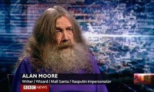 10. Writer/Wizard/Noel Santa/Rasputin Impersonator