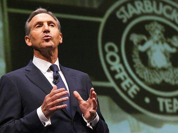 Starbucks CEO'su Howard Schultz her sabah 06:00'da kahve diyarı olan iş yerinde.