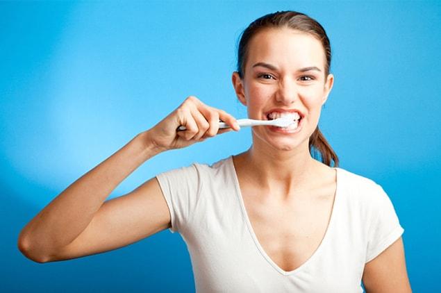 12. Mix coconut oil with baking soda to have whiter teeth.