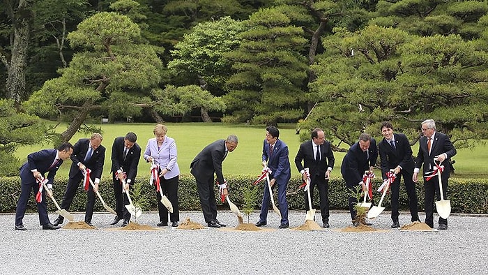 Dünya Liderleri G7 Zirvesi İçin Japonya'da