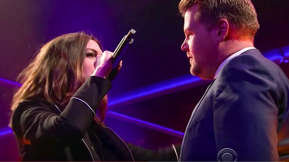 Anne Hathaway, James Corden'a Karşı Kapıştığı Düelloda Rap Yeteneğiyle Ağızları Açık Bıraktı