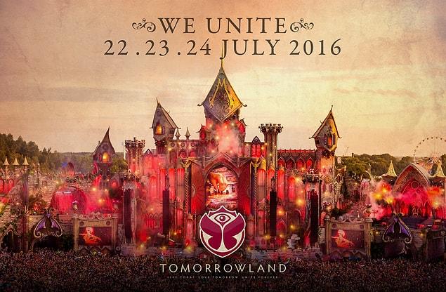 14. Tomorrowland: July 22nd-24th - Boom, Belgium