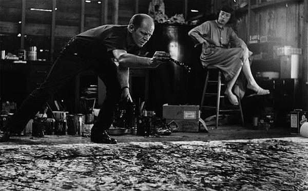 14. Jackson Pollock boya olarak sıklıkla sigara kullanıyordu.