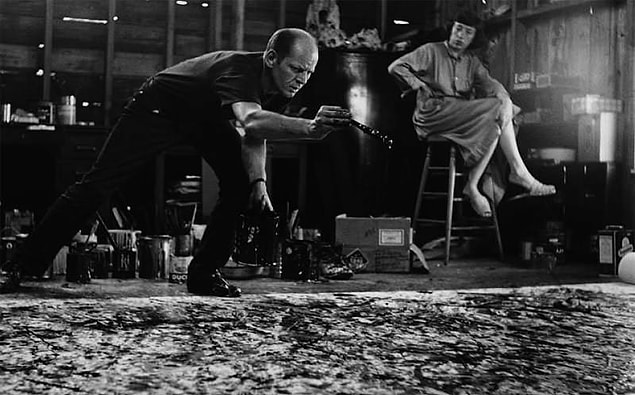 14. Jackson Pollock boya olarak sıklıkla sigara kullanıyordu.