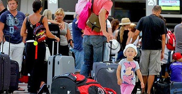Rus turistlerde yüzde 79 azalış