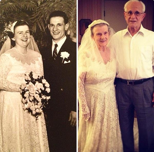 24. Evliliklerinin 60. yıl dönümü!