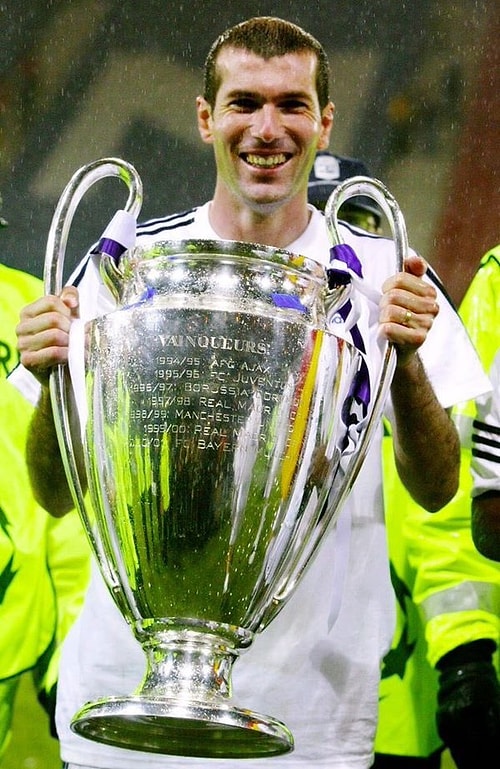 2002 ve 2016 yıllarında Zidane