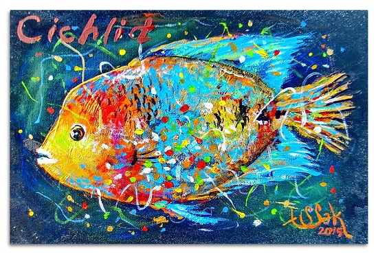 Balık Ressamı Şenol Sak ve 10 Büyüleyici Eseri