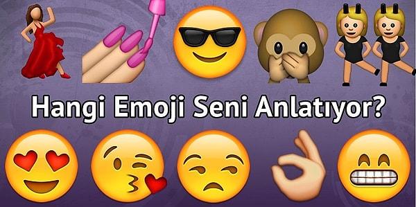 13. Hangi Emoji Seni Anlatıyor?