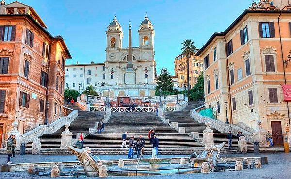 2. İspanyol Merdivenleri- Roma, İtalya