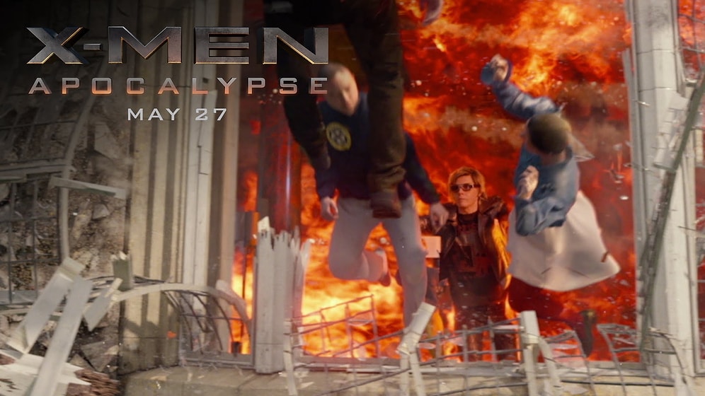 X-Men Apocalypse Filminin Quicksilver Sahnesi Nasıl Çekildi?