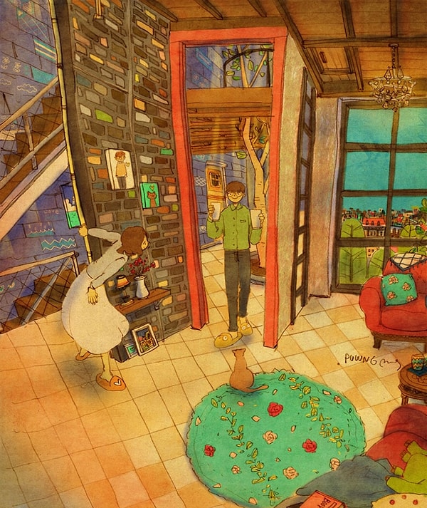 9. Приносить ее любимый кофе