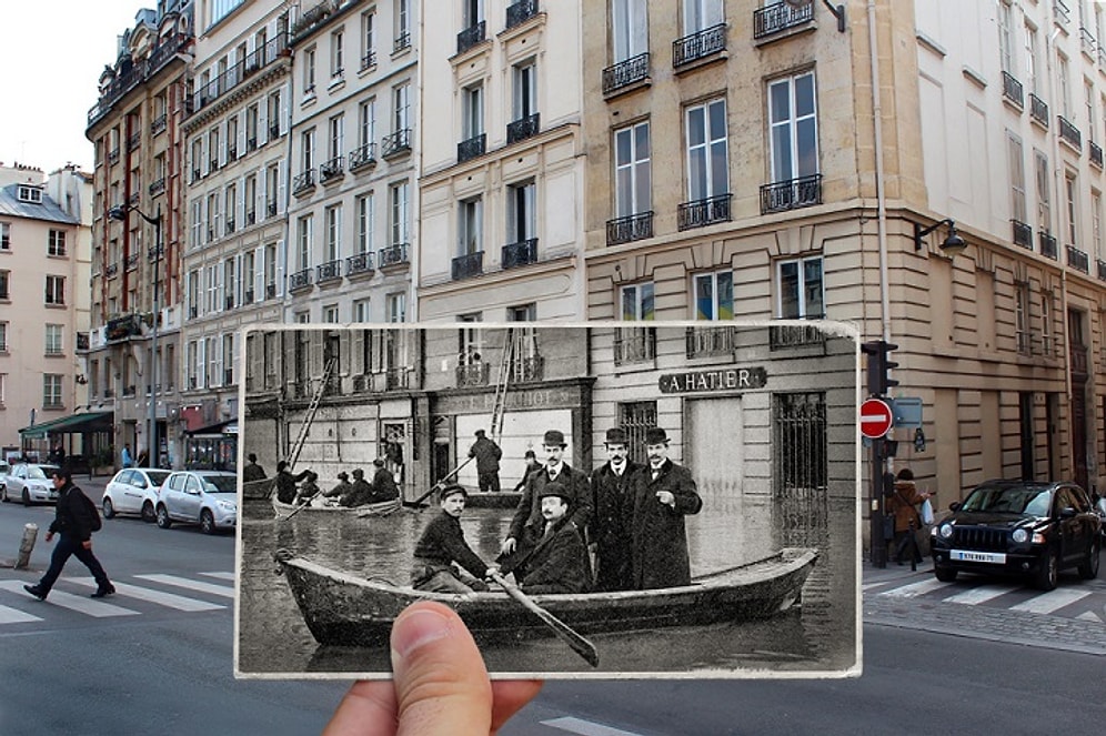 Eski Fotoğrafların Çekildiği Mekanda Yeniden Hayat Bulduğu 18 İlginç Çalışma
